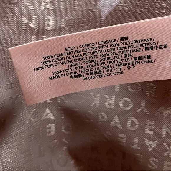 Kate Spade Halsey Leather Tote in Ember NWT
